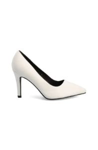 Mariah Stiletto _ 147397 _ White sold by Dunns