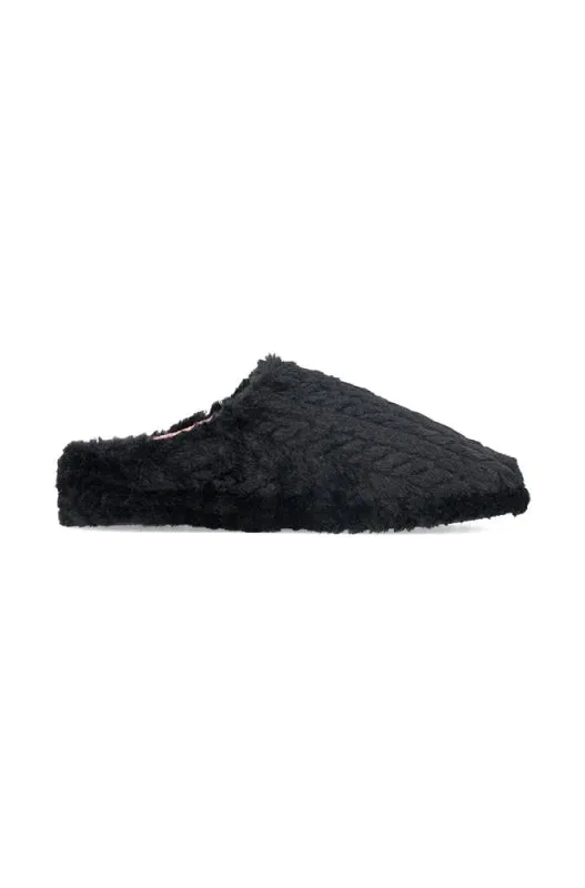 Cyprena Slipper _ 147377 _ Black sold by Dunns