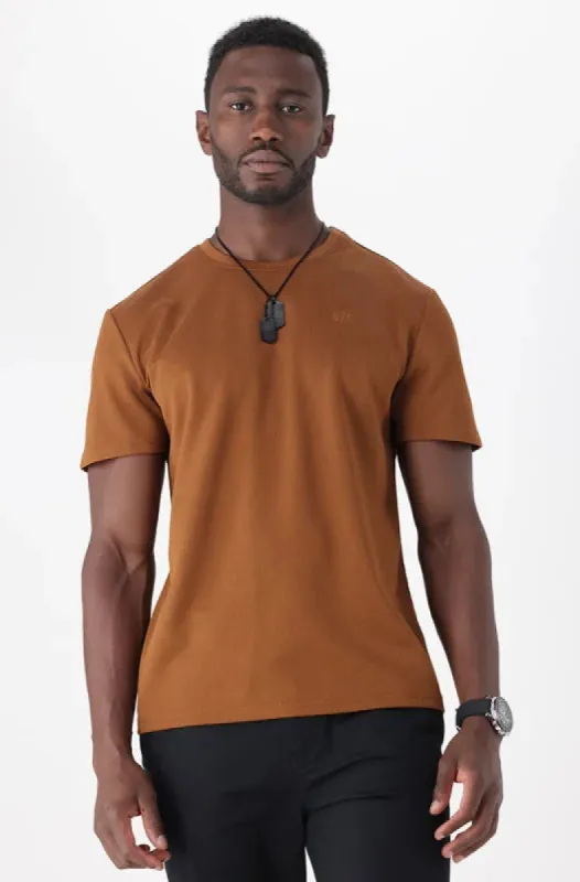 Dekalb Tee _ 147353 _ Toffee sold by Dunns