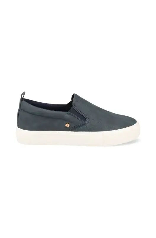 Jemima Gusset Slip On _ 148395 _ Navy sold by Dunns