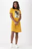 Koko T Shirt Dress _ 150323 _ Ocre sold by Dunns