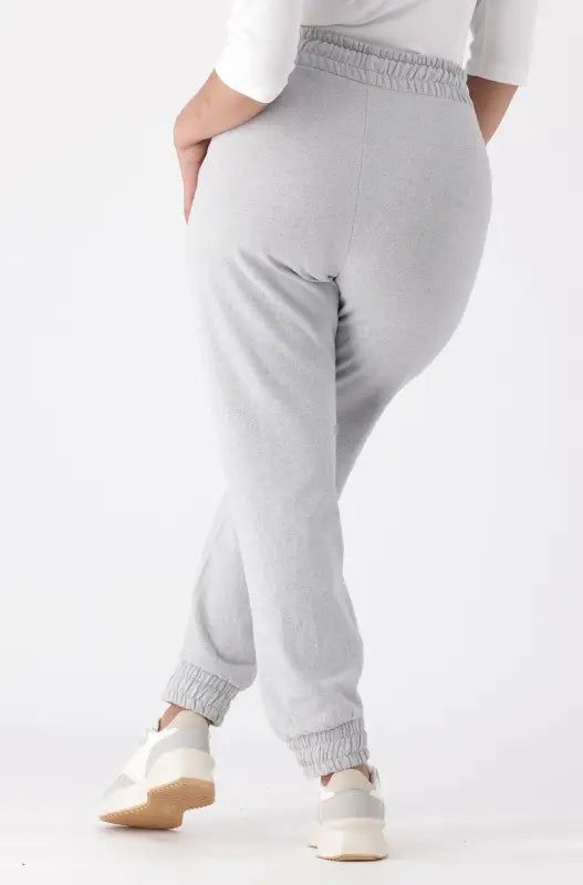 Elissa Fleece Jogger _ 145450 _ Grey Mel sold by Dunns product image thumbnail 3