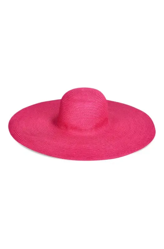 Daneka Wide Brim Sunhat _ 140363 _ Pink sold by Dunns