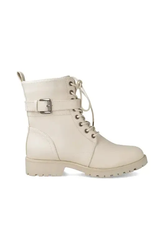 Lacery Cleated Boot _ 147284 _ Beige sold by Dunns