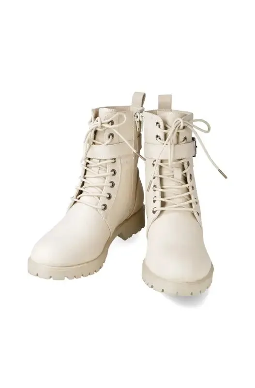 Lacery Cleated Boot _ 147284 _ Beige sold by Dunns product image thumbnail 3