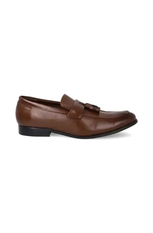 Vannil Formal Slip On _ 142862 _ Tan sold by Dunns