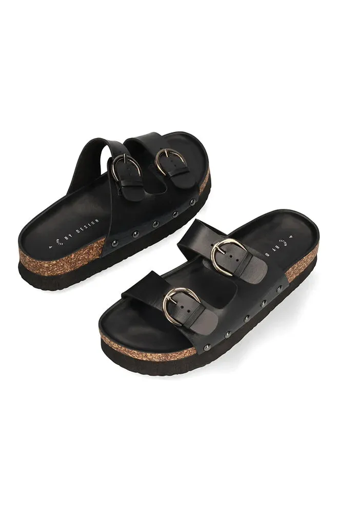 Leandra Footbed Mule _ 150377 _ Black sold by Dunns product image thumbnail 3