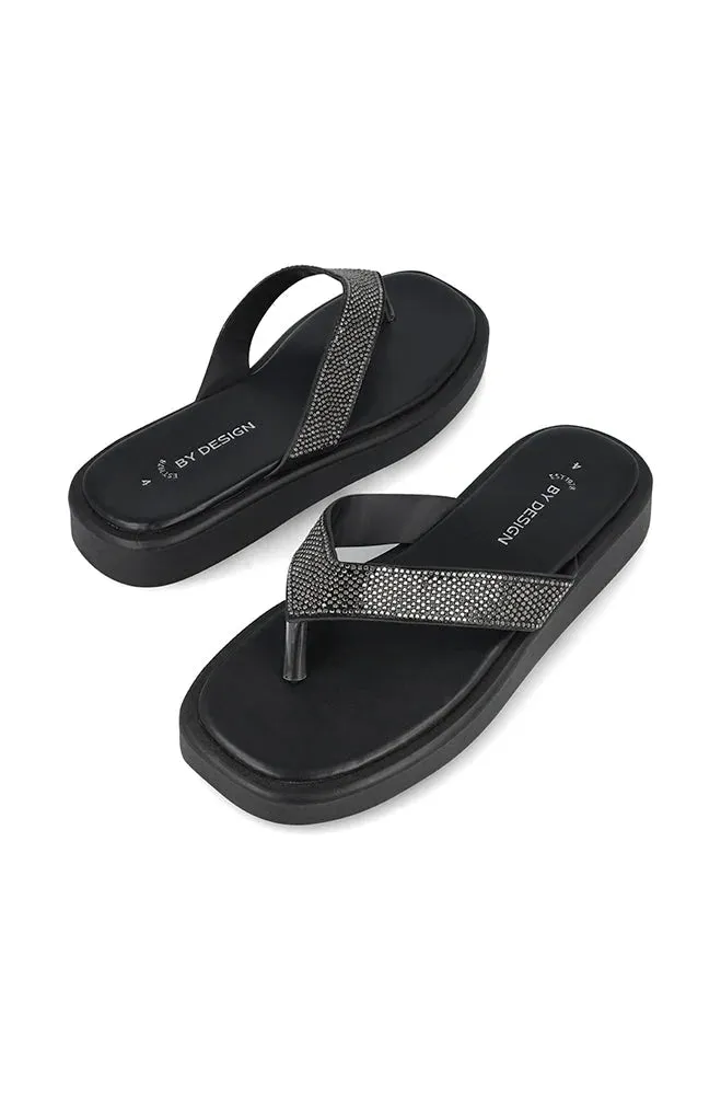 Birka Thong _ 151022 _ Black sold by Dunns product image thumbnail 3