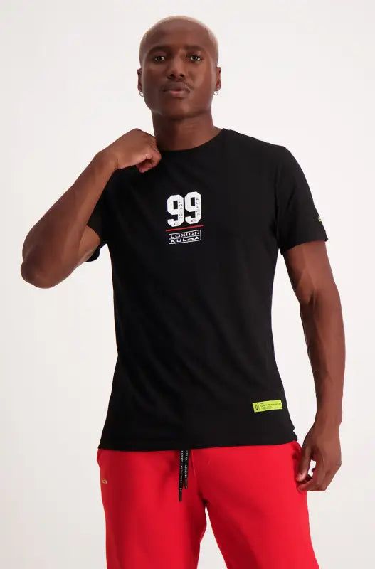 Loxion Kulca Branded Tee _ 136455 _ Black sold by Dunns