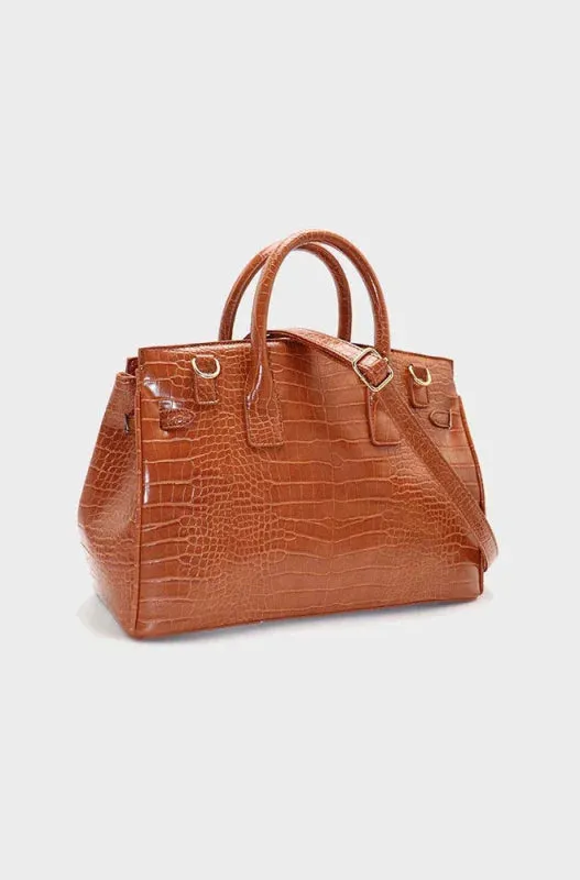 Belinda Large Tote Bag _ 147752 _ Brown sold by Dunns product image thumbnail 2