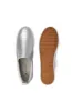 Jemima Gusset Slip On _ 148433 _ Silver sold by Dunns
