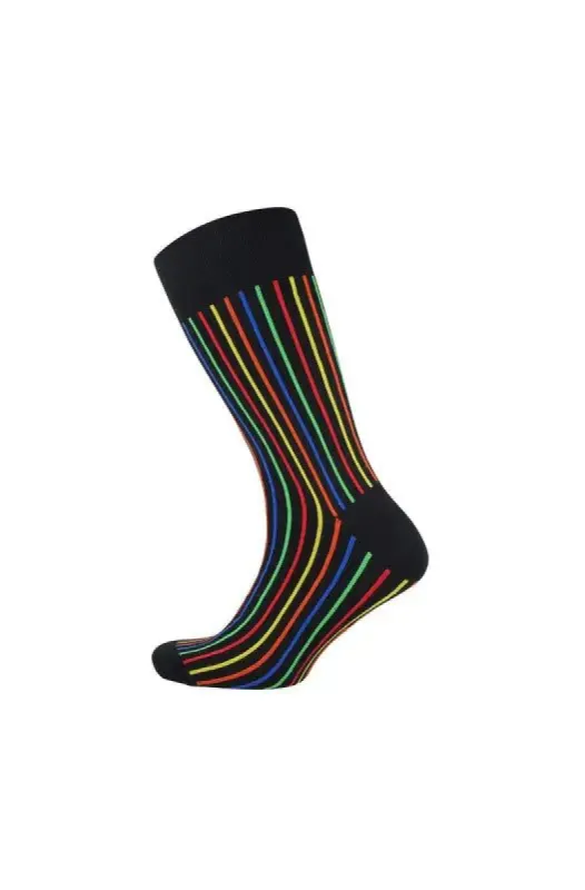 Kyren Single Socks _ 140092 _ Black sold by Dunns