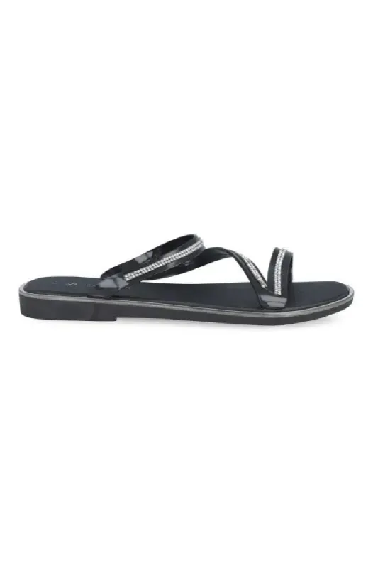 Pearla Mule _ 143632 _ Black sold by Dunns