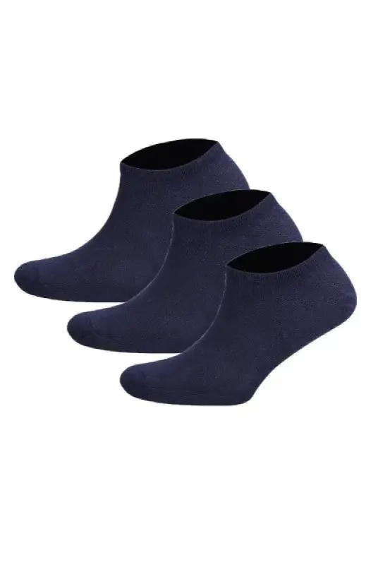 Tye Secret Socks - 3 Pack _ 139963 _ Navy sold by Dunns