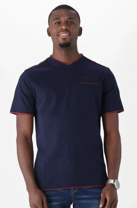 Broadie Tee _ 150405 _ Navy sold by Dunns