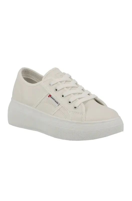 Pierre Cardin Mantela Lace Up _ 146270 _ White sold by Dunns