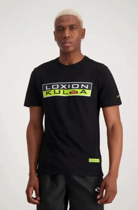 Loxion Kulca Heritage Logo Tee _ 131862 _ Black made by Dunns