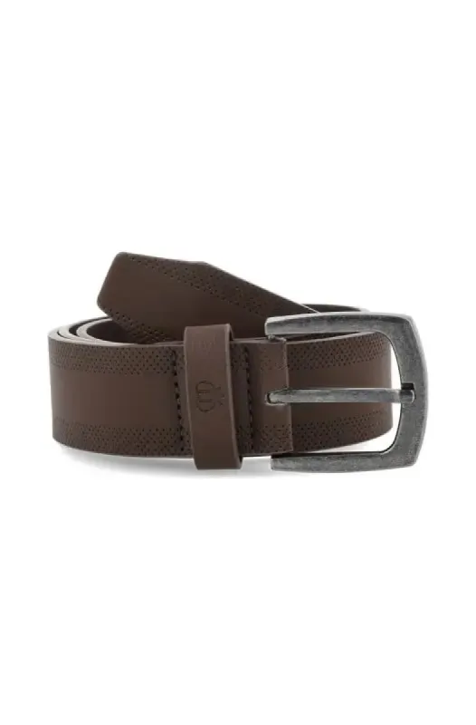 Zavier Smart Belt _ 140849 _ Brown sold by Dunns