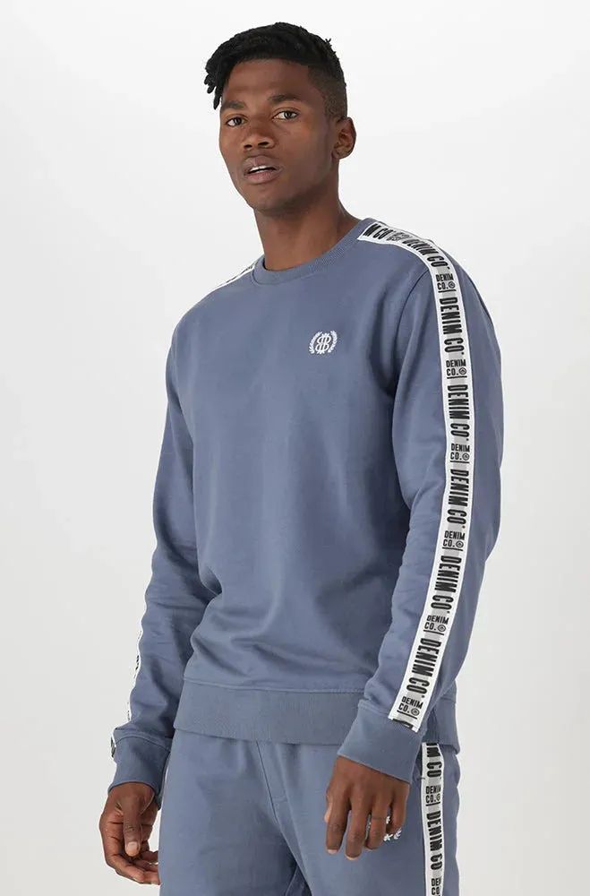 Panther Crew Sweat _ 144673 _ Blue sold by Dunns product image thumbnail 2