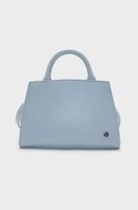 Pamela Structured Tote Bag _ 145501 _ Baby Blue sold by Dunns
