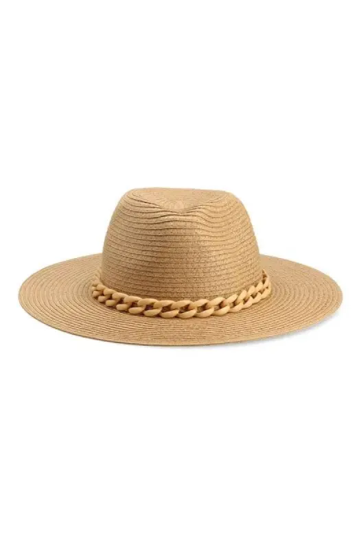 Vicky Straw Fedora Hat _ 143591 _ Natural sold by Dunns