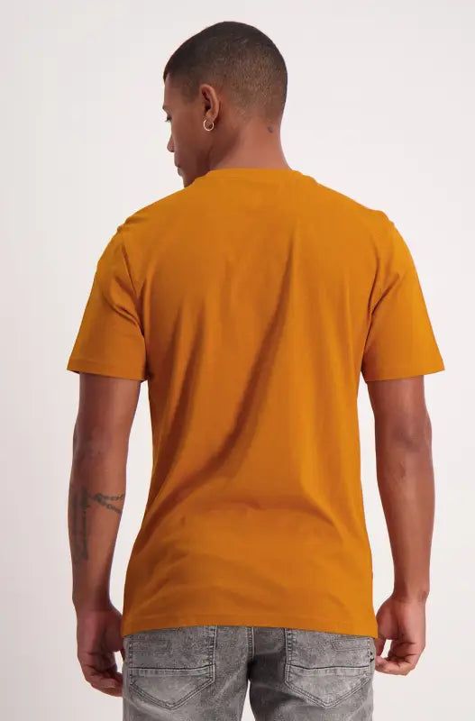 Junipero Tee _ 140077 _ Ocre sold by Dunns product image thumbnail 3
