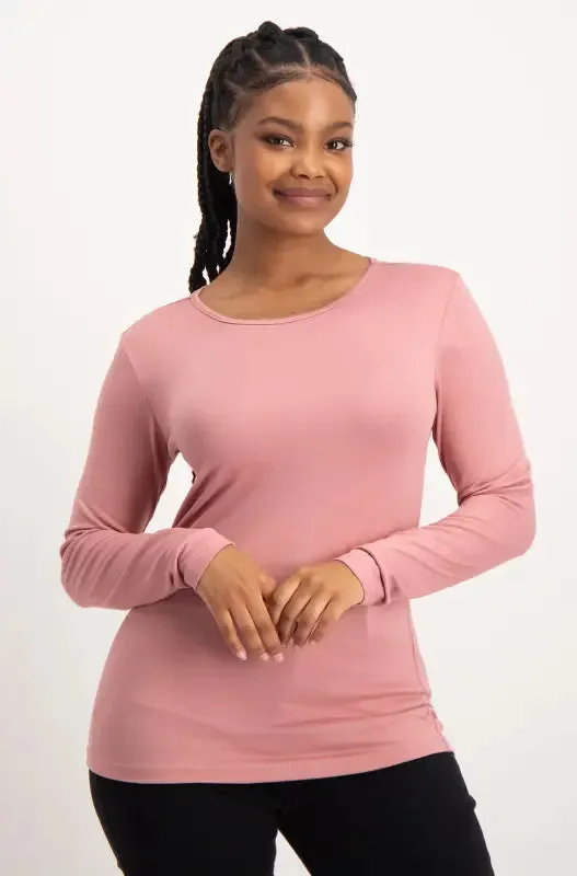 Cleo Crew Neck Tee _ 136374 _ Pink sold by Dunns product image thumbnail 2