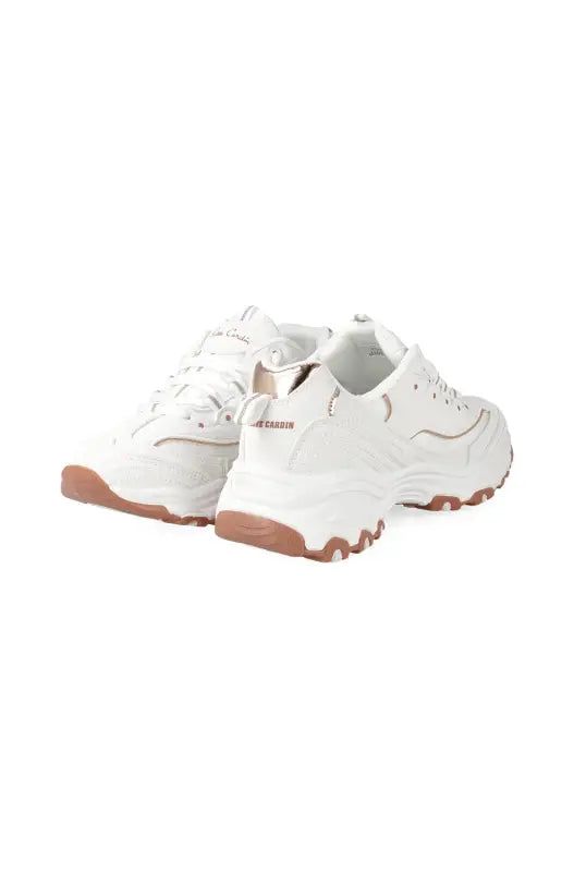 Pierre Cardin Sirine Chunky Trainer _ 138474 _ White sold by Dunns product image thumbnail 2