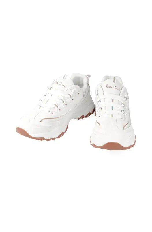 Pierre Cardin Sirine Chunky Trainer _ 138474 _ White sold by Dunns product image thumbnail 3