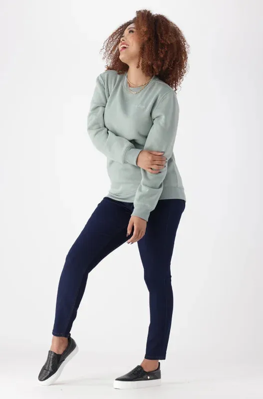 Brooklyn Fleece Crew Neck _ 139292 _ Sage sold by Dunns product image thumbnail 5