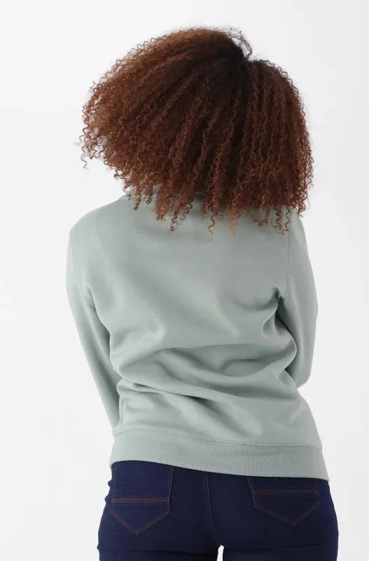 Brooklyn Fleece Crew Neck _ 139292 _ Sage sold by Dunns product image thumbnail 3