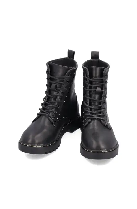 Livinia Cleated Boot _ 147280 _ Black sold by Dunns product image thumbnail 3