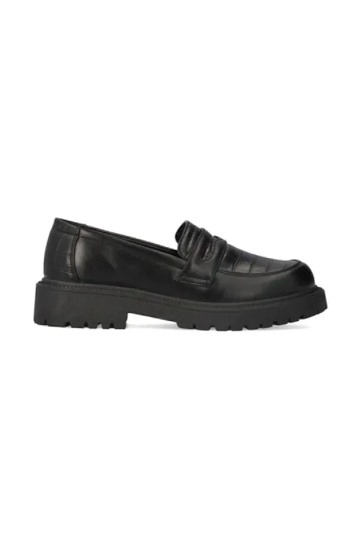 Verlancia Moccasin _ 149513 _ Black sold by Dunns