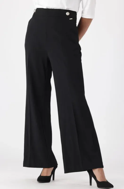 Kim Flare Smart Pants _ 148594 _ Black sold by Dunns
