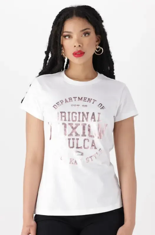 Loxion Kulca Heritage Logo Tee _ 143548 _ White sold by Dunns