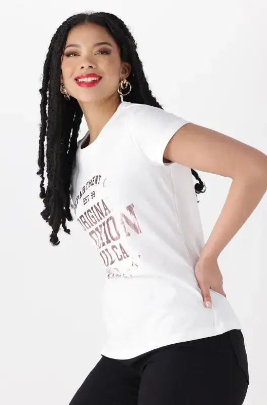 Loxion Kulca Heritage Logo Tee _ 143548 _ White sold by Dunns product image thumbnail 2