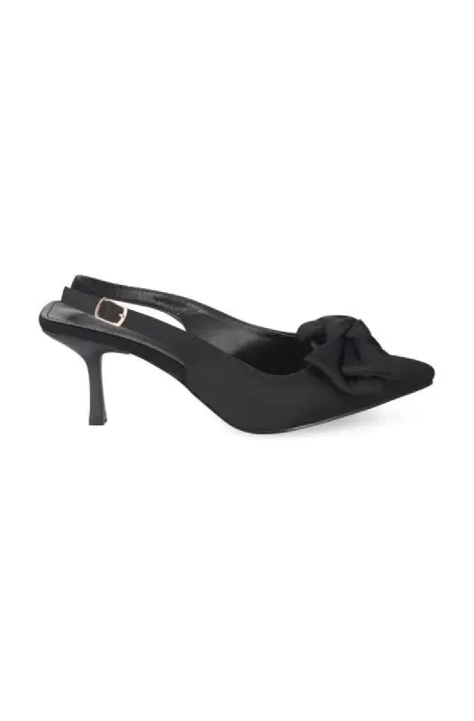 Circe Sling Back Shoe _ 144104 _ Black sold by Dunns