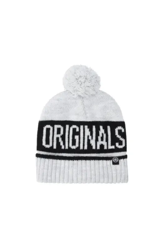 Troy Slogan Pom Pom Beanie _ 138078 _ Multi sold by Dunns