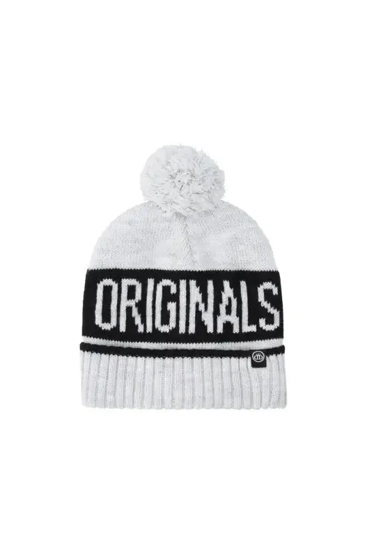 Troy Slogan Pom Pom Beanie _ 138078 _ Multi sold by Dunns