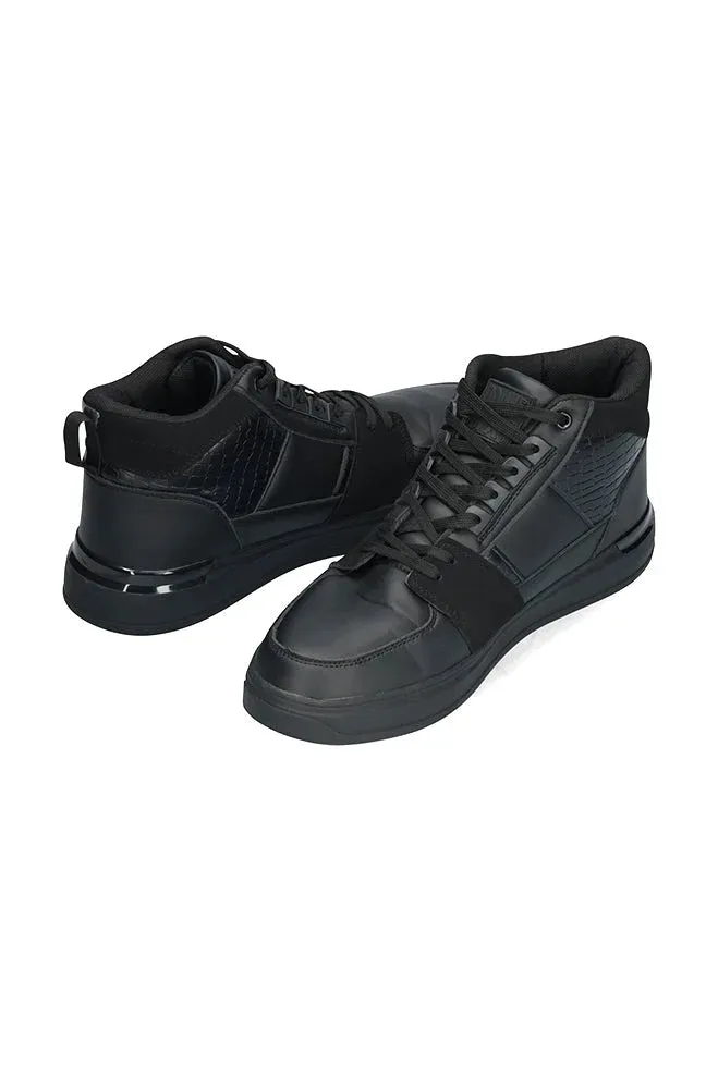 Haydon Multi Textured Sneaker _ 148771 _ Black sold by Dunns product image thumbnail 3