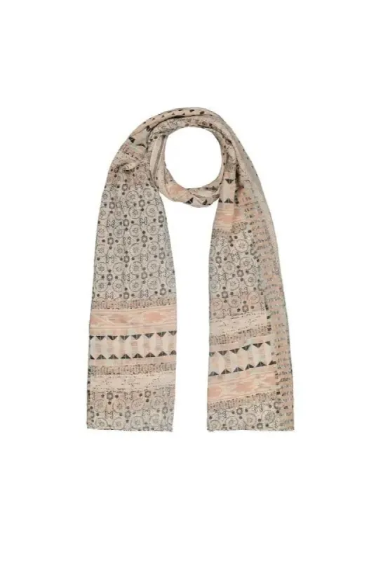 Caroline Printed Scarf _ 142954 _ Multi sold by Dunns