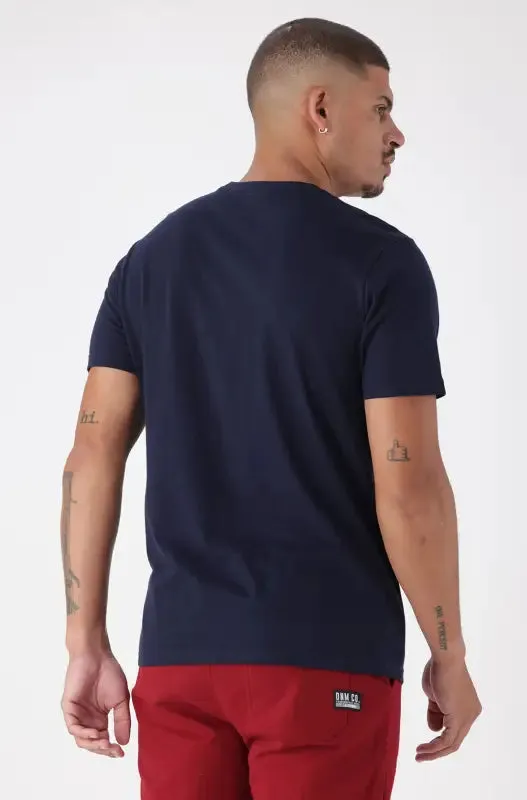 Tipton Tee _ 147342 _ Navy sold by Dunns product image thumbnail 3