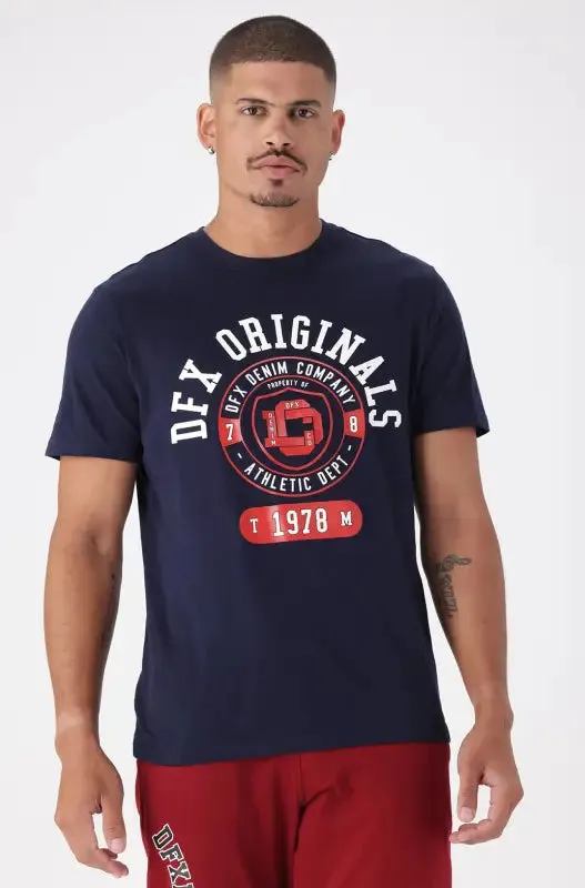 Tipton Tee _ 147342 _ Navy sold by Dunns