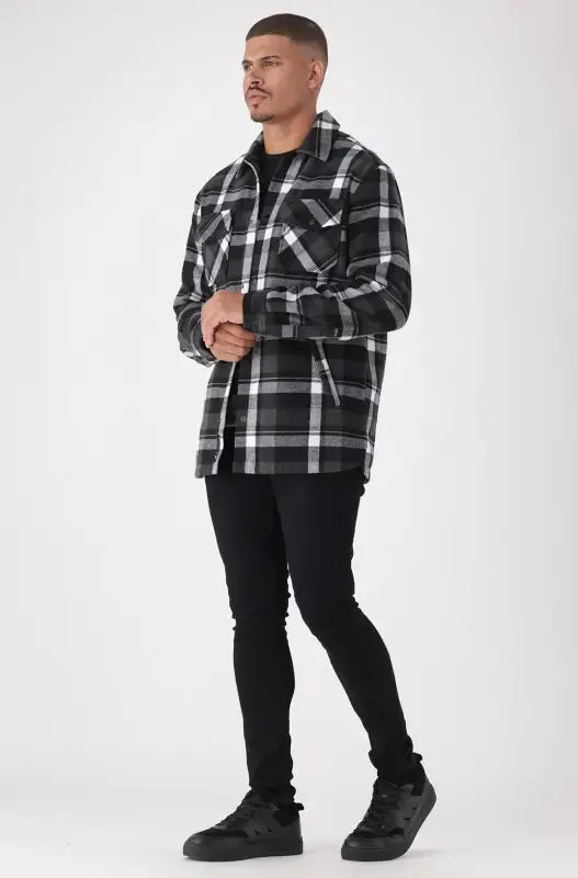 Blackthorne Check Melton Jacket _ 144852 _ Multi sold by Dunns product image thumbnail 5