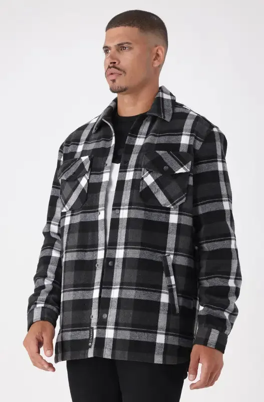 Blackthorne Check Melton Jacket _ 144852 _ Multi sold by Dunns product image thumbnail 2