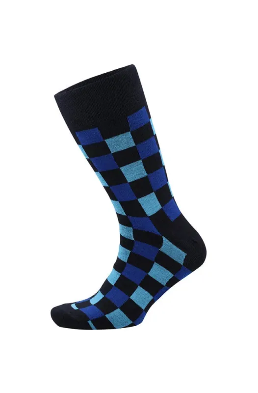 Ben Single Socks _ 151696 _ Blue sold by Dunns