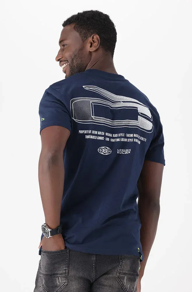 Loxion Kulca Branded Tee _ 149658 _ Petrol sold by Dunns product image thumbnail 3