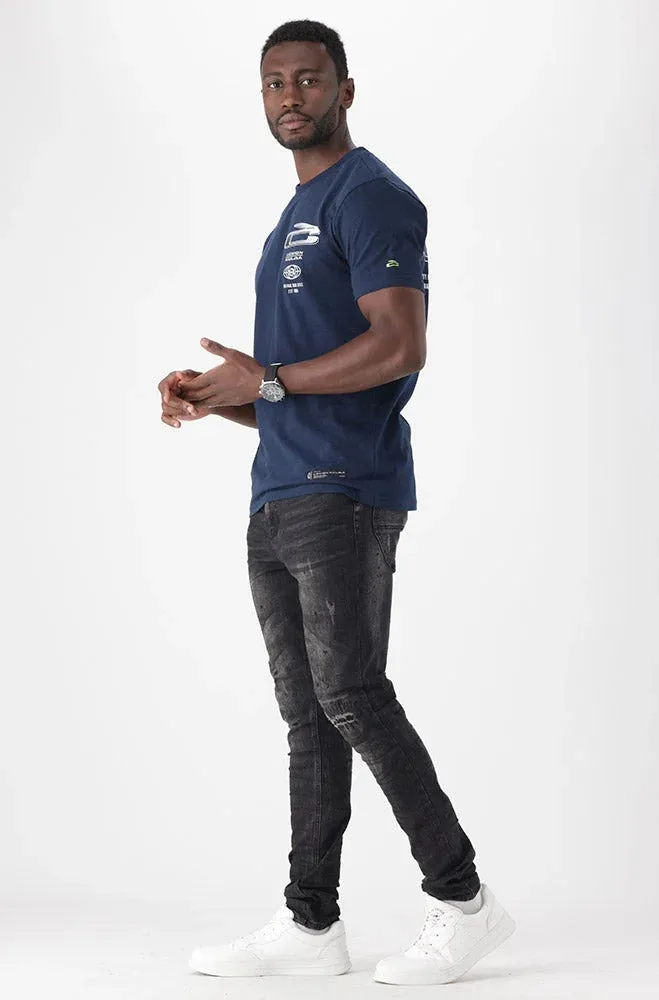 Loxion Kulca Branded Tee _ 149658 _ Petrol sold by Dunns product image thumbnail 5