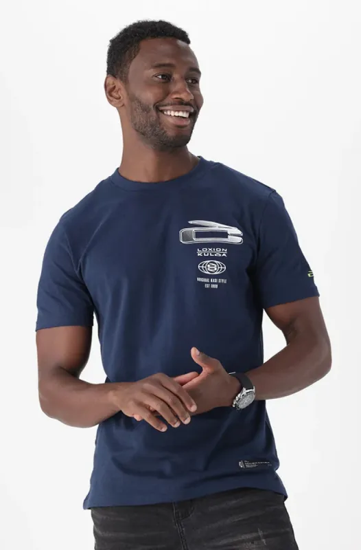 Loxion Kulca Branded Tee _ 149658 _ Petrol made by Dunns