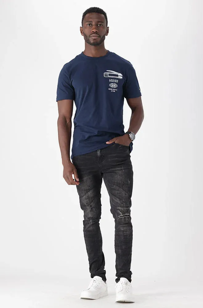 Loxion Kulca Branded Tee _ 149658 _ Petrol sold by Dunns product image thumbnail 4